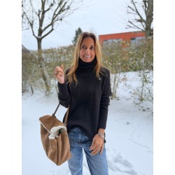 Pull col roulé Sasha