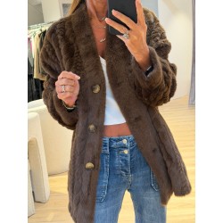 Veste fausse fourrure Sasha