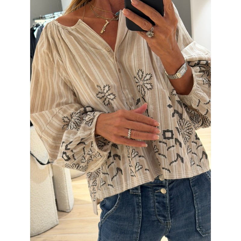 Blouse Achille beige