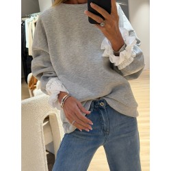 Sweat dentelle Alexia