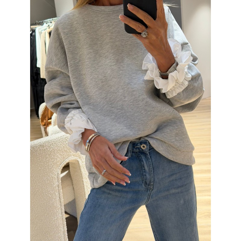 Sweat dentelle Alexia