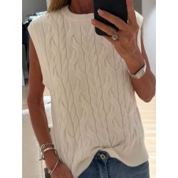 Pull sans manche Ava