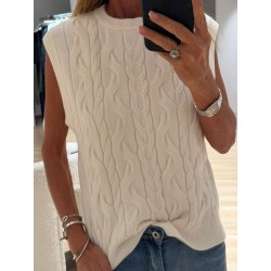 Pull sans manche Ava