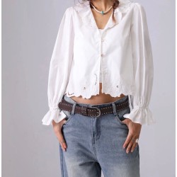 Chemise broderie Caroline