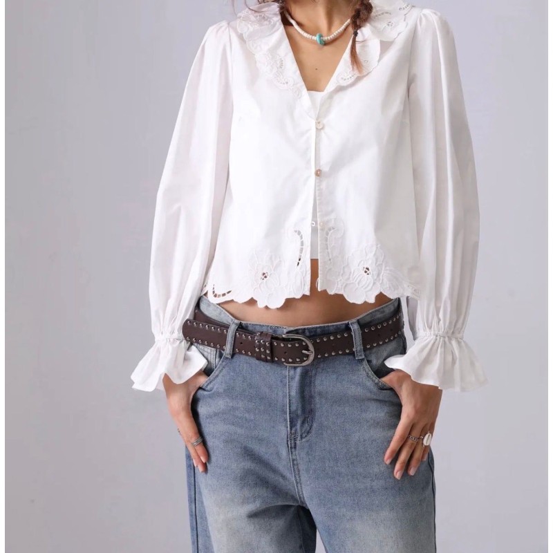 Chemise broderie Caroline