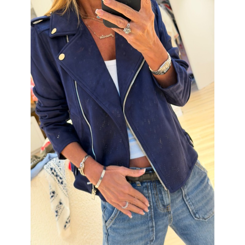 Perfecto suédine Léa