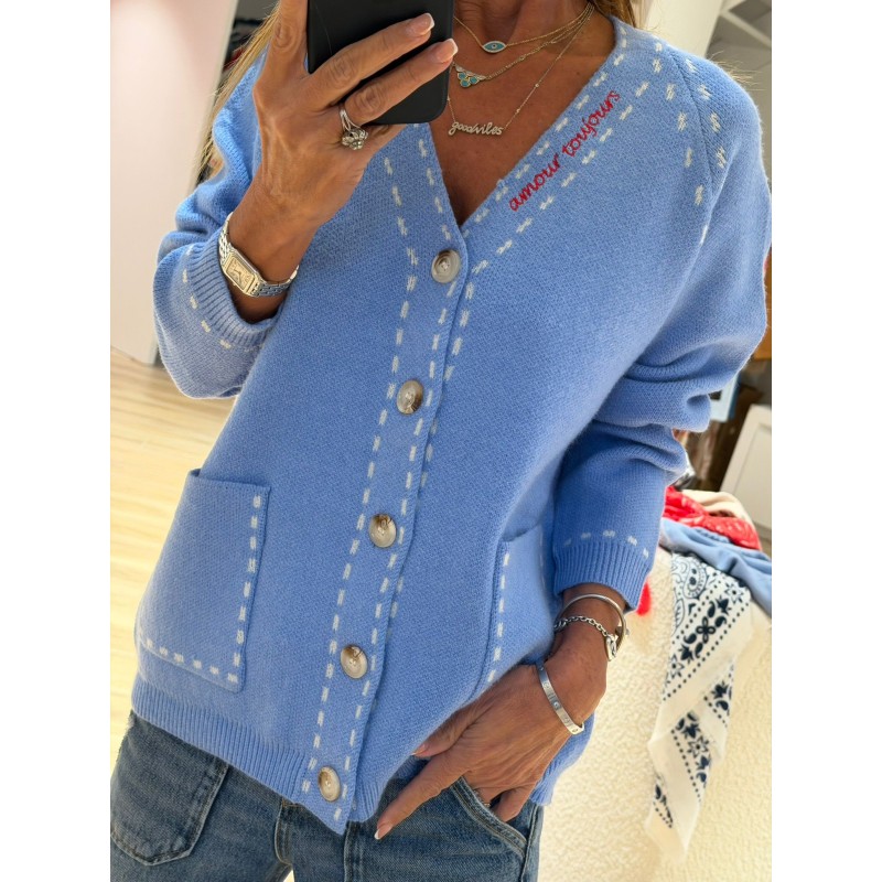 Gilet Amour toujours