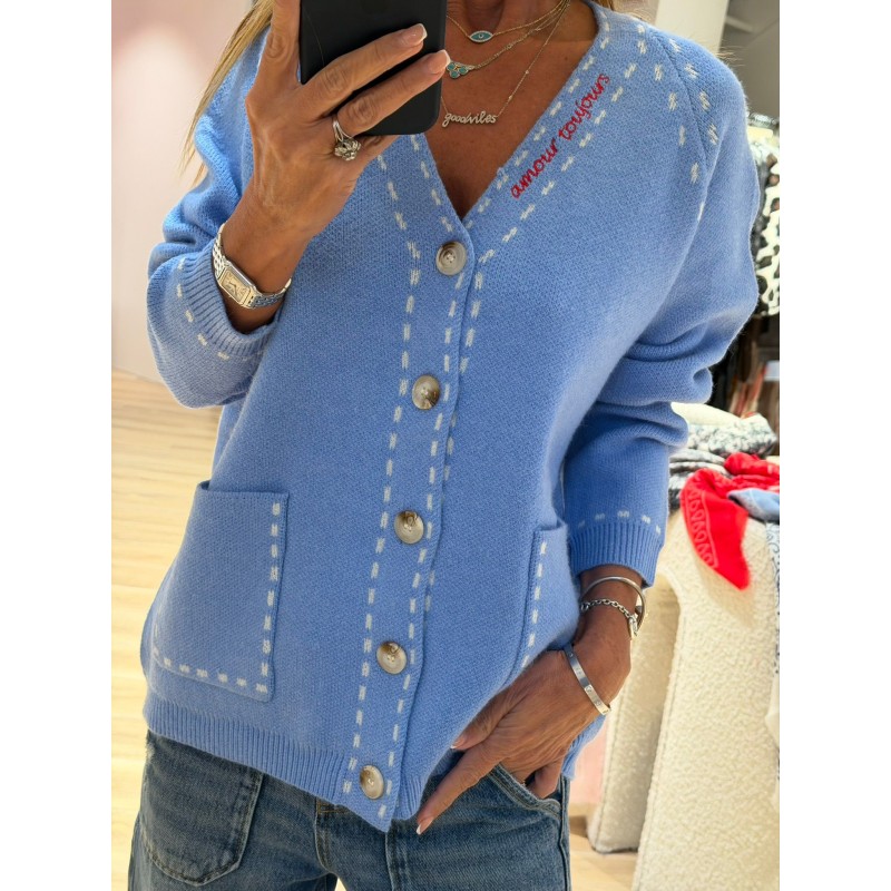 Gilet Amour toujours