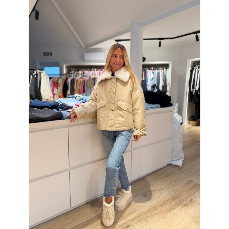 Blouson Louise avec col amovible