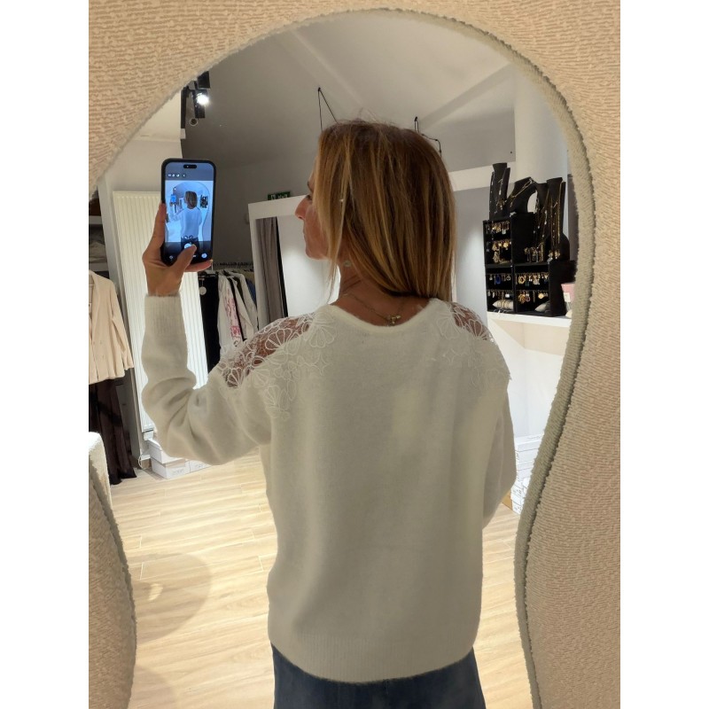 Gilet dentelle Roxanne