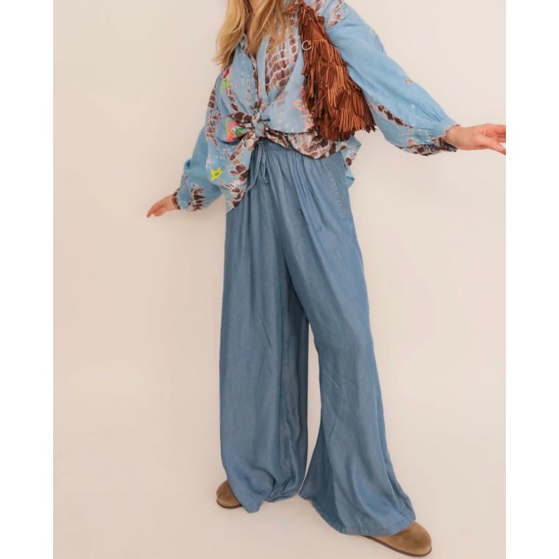 Pantalon fluide jeans Lucas