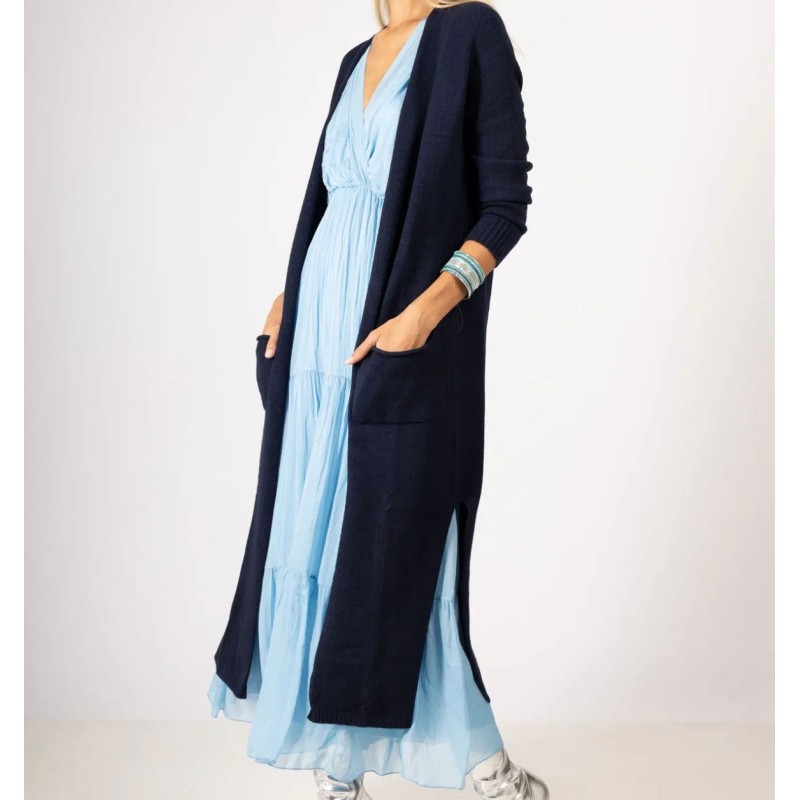 Cardigan sans couture touché Cashmire Joy