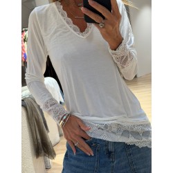 Allonge pull col V  Charlotte