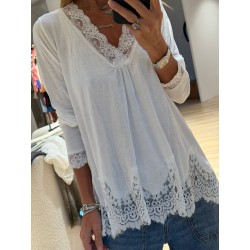 Allonge pull col V  Nathalie