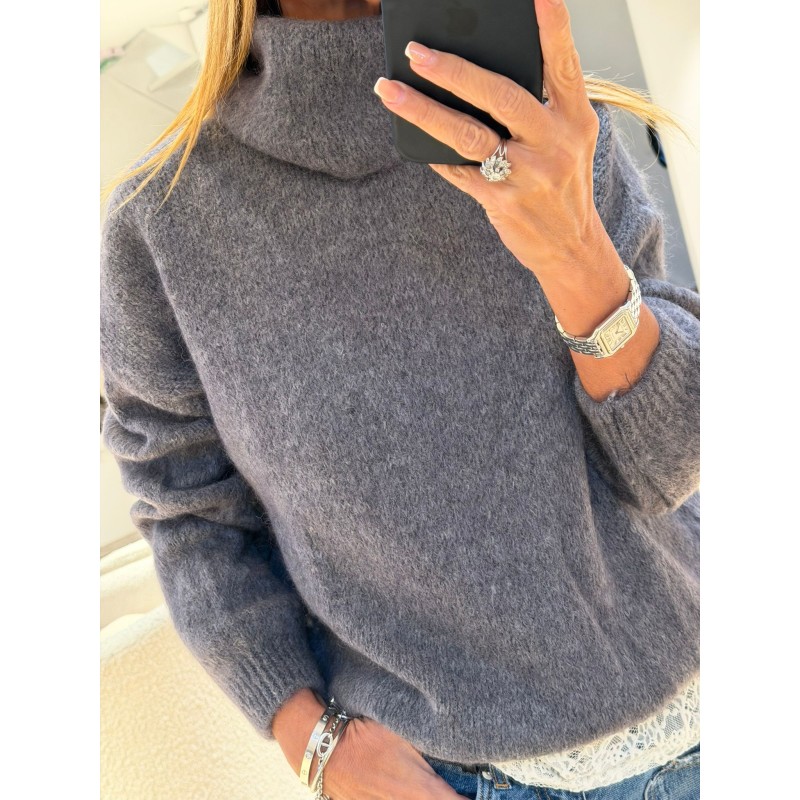 Pull col roulé Baby Alpaga Nath