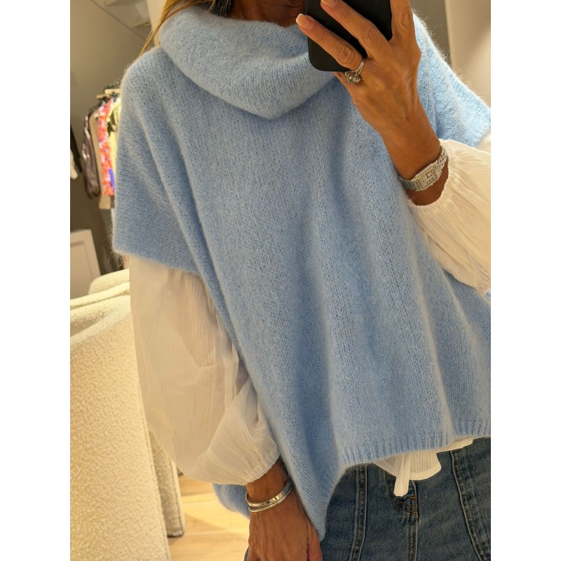 Pull col roulé baby Alpaga