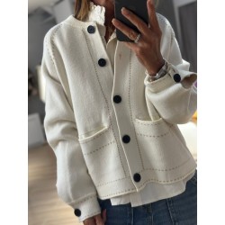 Gilet façon bomber ( Cashmire )