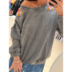 Pull Ibiza gris