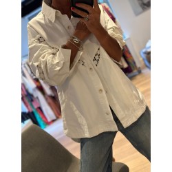 Chemise broderie Luana