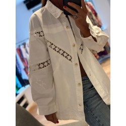 Chemise broderie Luana