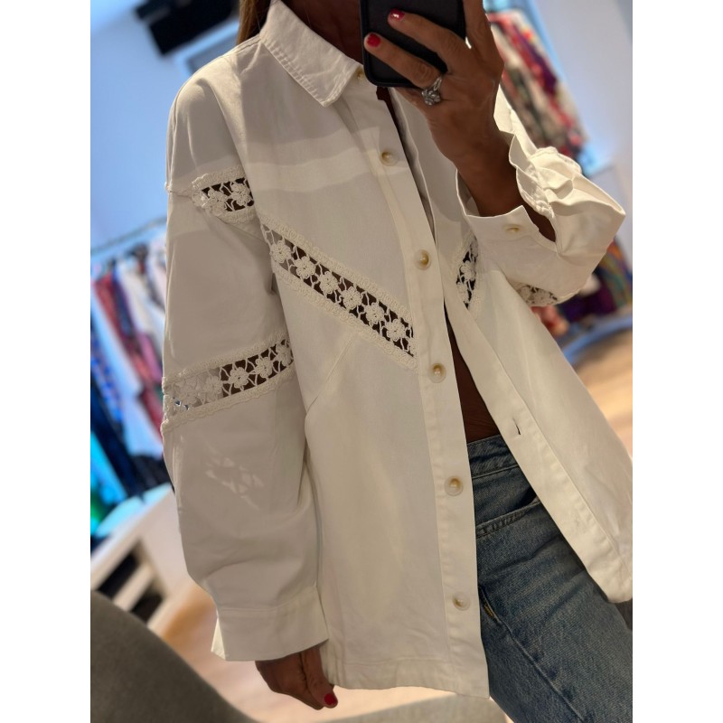 Chemise broderie Luana