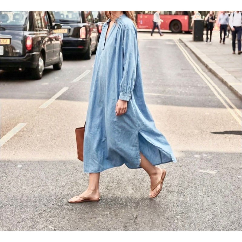 Robe jeans fluide Emma