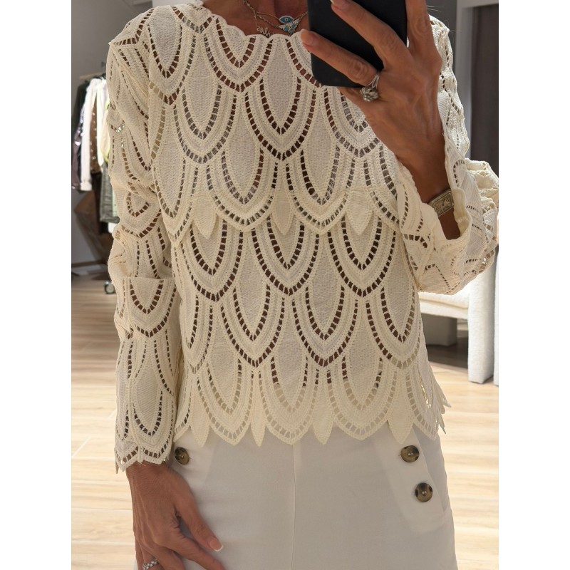 Blouse dentelle Chloé