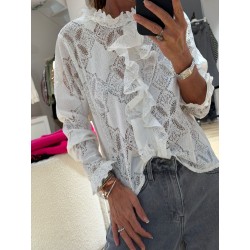 Blouse dentelle Louvre