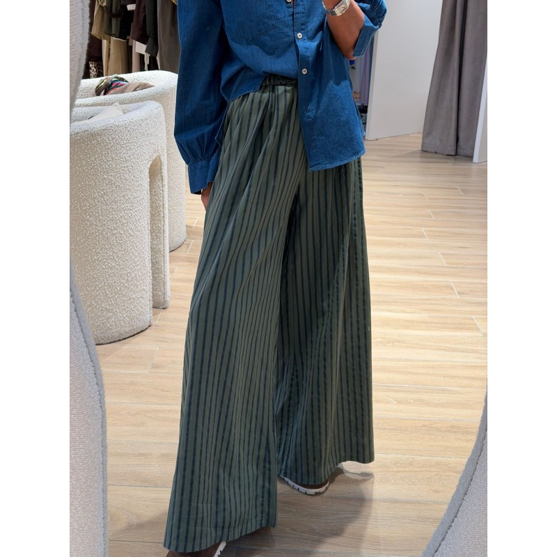 Pantalon Emma coupe large sur élastique