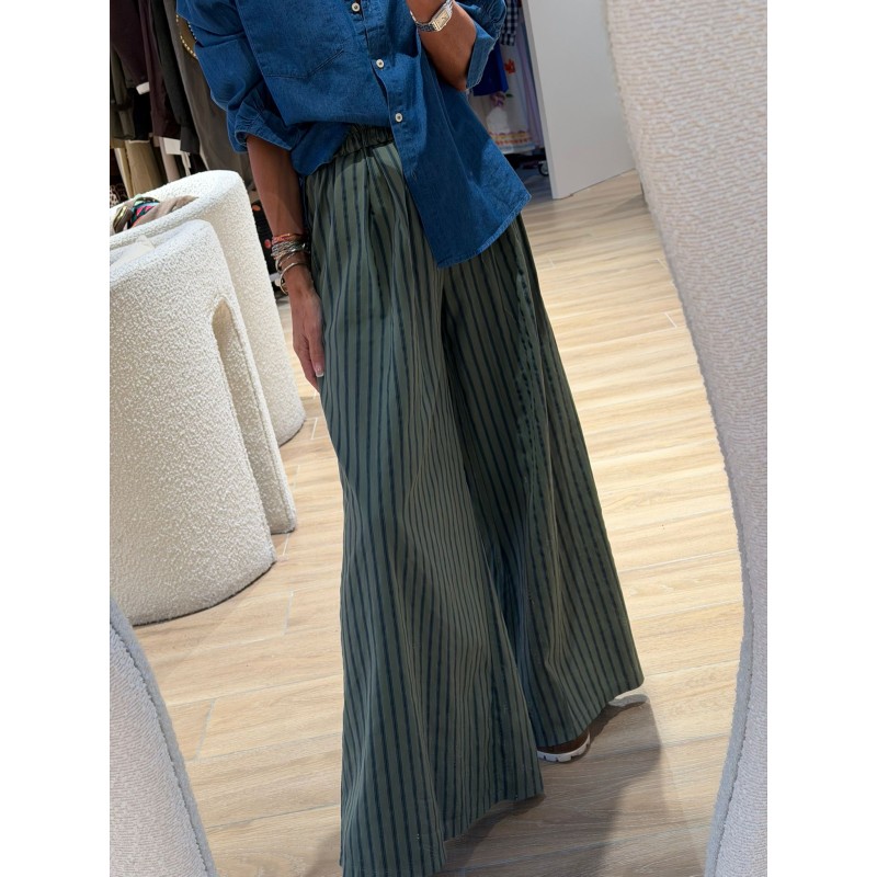 Pantalon Emma coupe large sur élastique