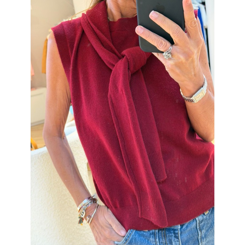 Pull sans manches Alice