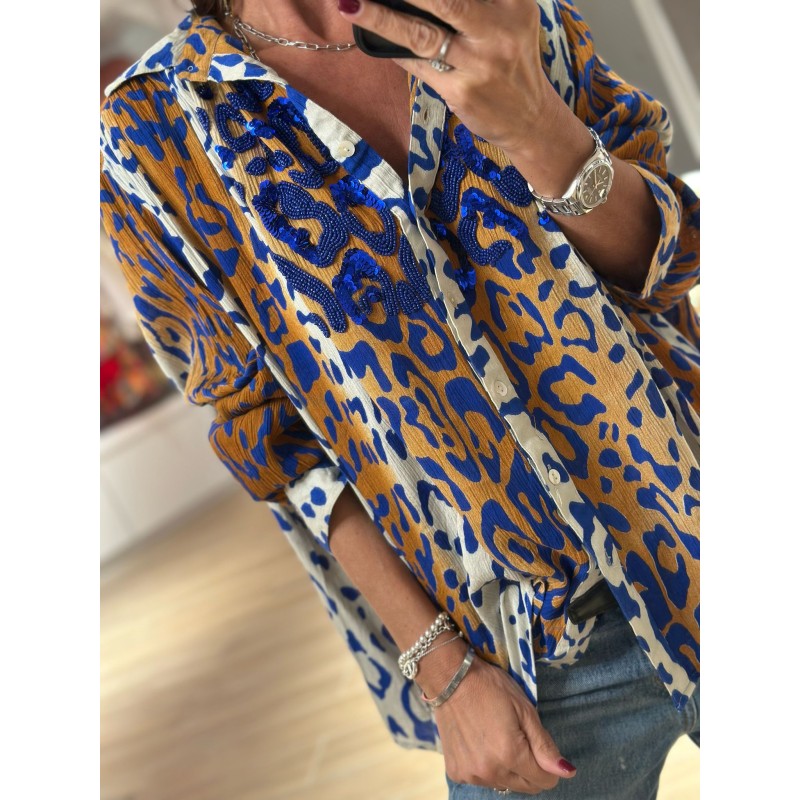 Chemise léopard Nina