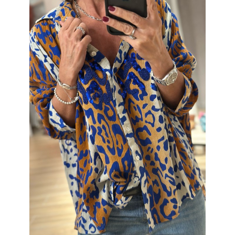 Chemise léopard Nina