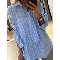 Chemise cravate Carla