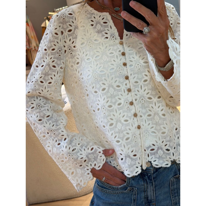 Blouse dentelle Versailles