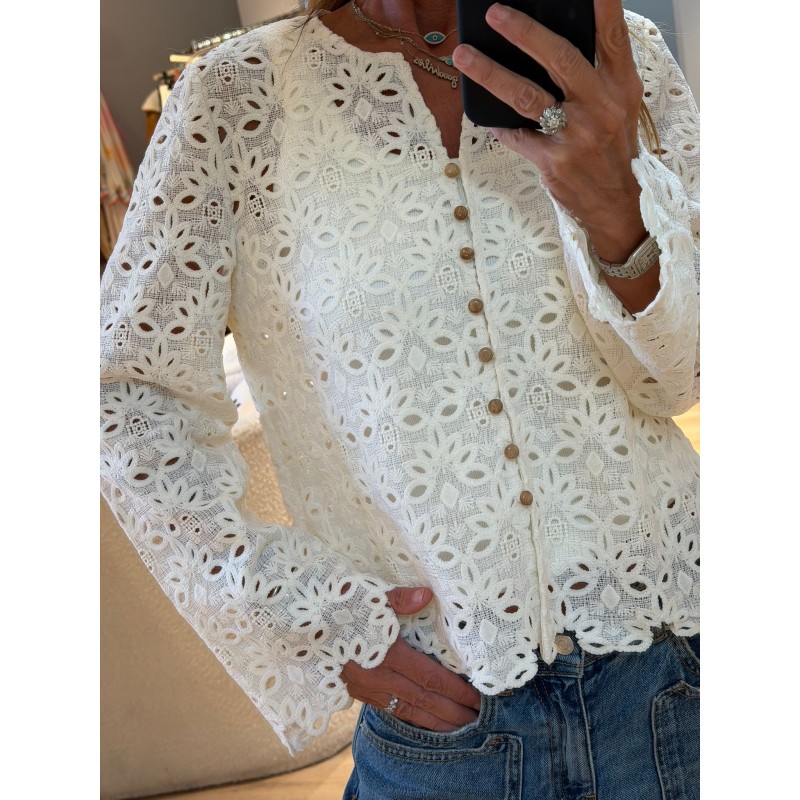 Blouse dentelle Versailles