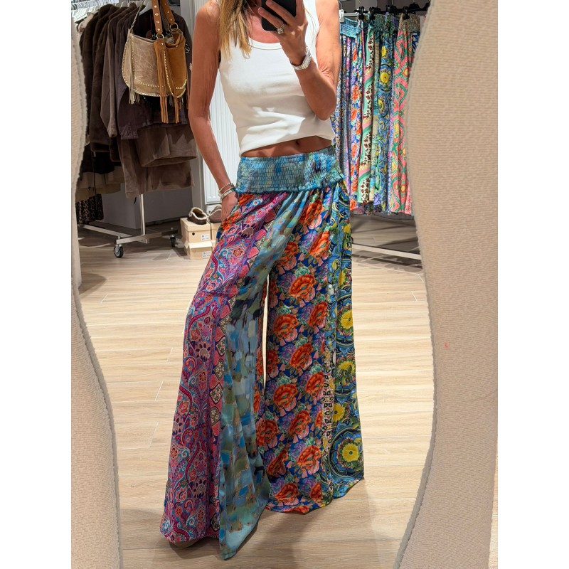 Pantalon patchwork 1