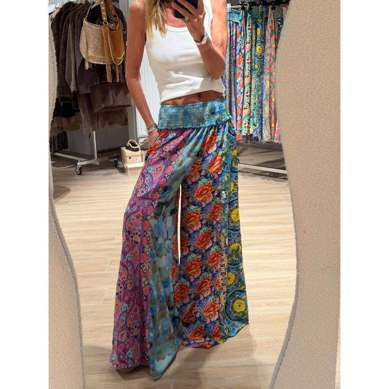 Pantalon patchwork 1