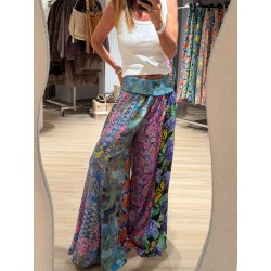 Pantalon patchwork 2