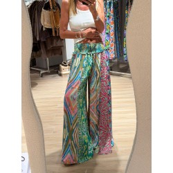 Pantalon patchwork 4