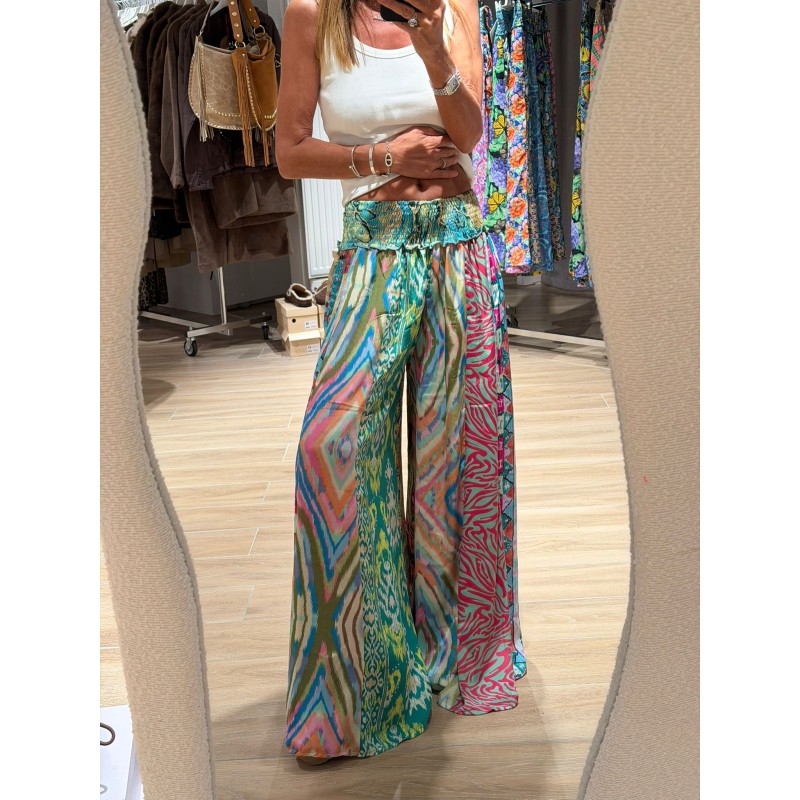 Pantalon patchwork 4