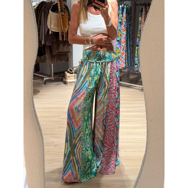 Pantalon patchwork 4