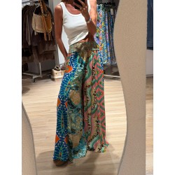 Pantalon patchwork 6