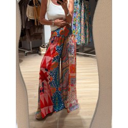 Pantalon patchwork 7