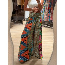 Pantalon patchwork 8