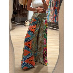 Pantalon patchwork 8