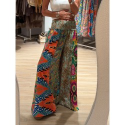 Pantalon patchwork 8