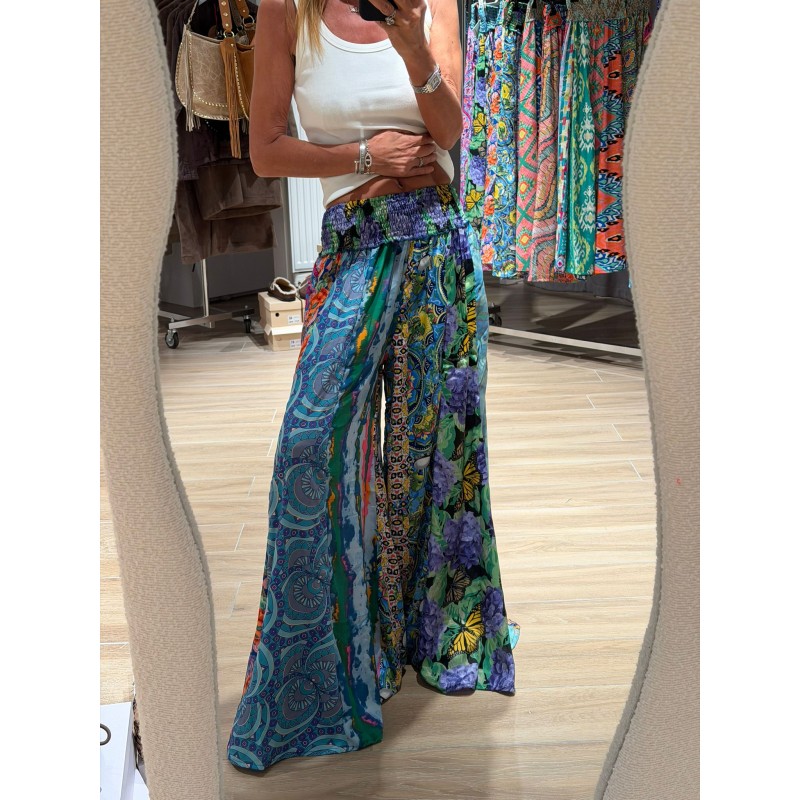 Pantalon patchwork 9