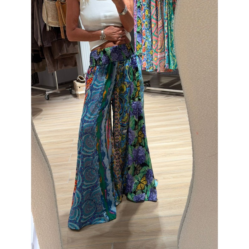 Pantalon patchwork 9