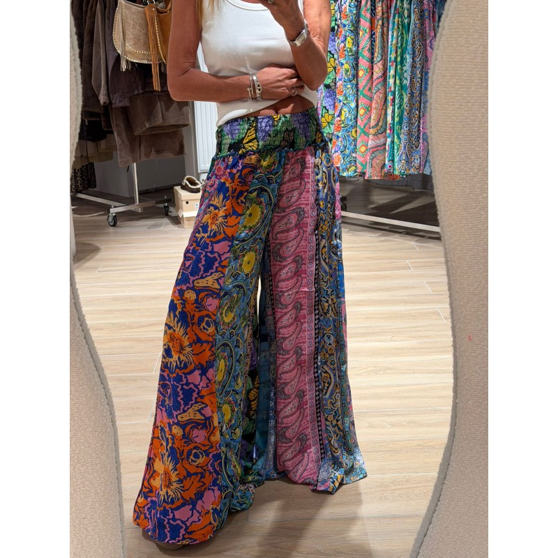 Pantalon patchwork 10